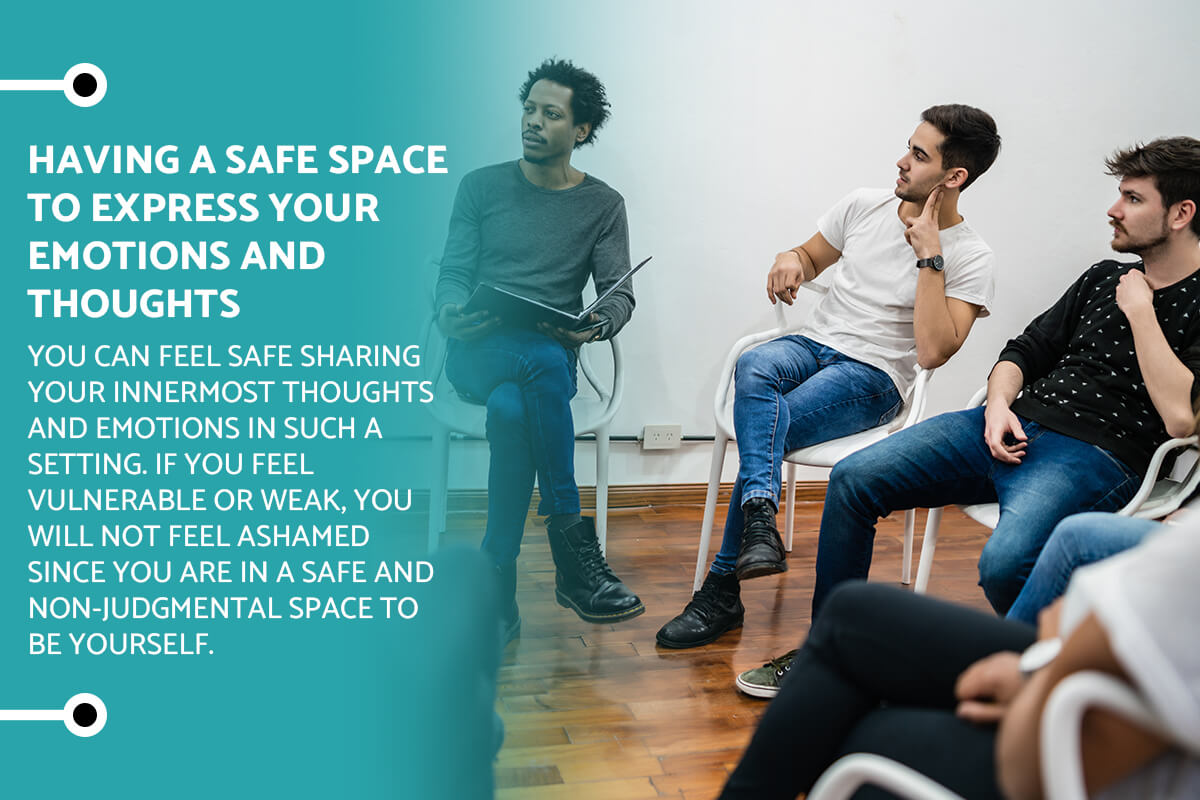 benefits of support groups safe space Design for Recovery