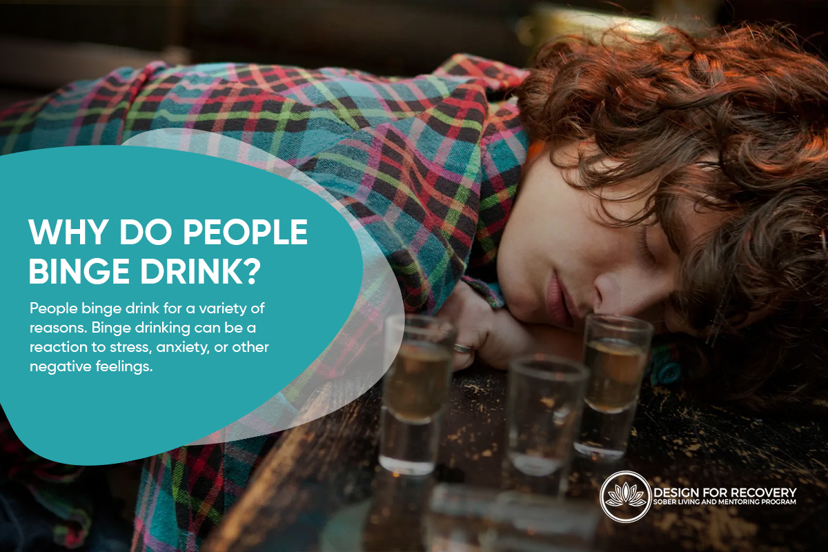 why do people binge drink