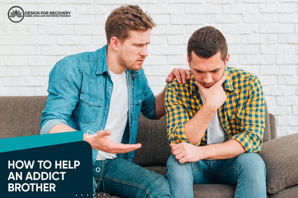 How to help an addict Brother Design for Recovery